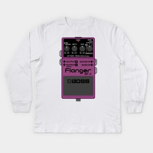 Boss BF-3 Flanger Guitar Effect Pedal Kids Long Sleeve T-Shirt